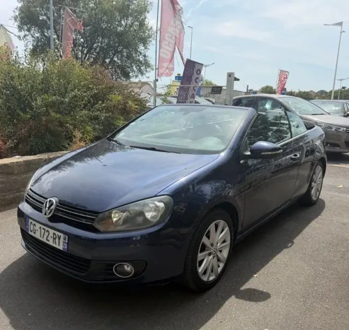 Volkswagen Golf cabriolet 2l tdi 140cv carrât boîte autos