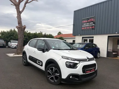 Citroën C3 BHDI 100 CARPLAY+RADAR 5Places DISTRIB.+CT OK 1eMAIN 30.000KM 2024