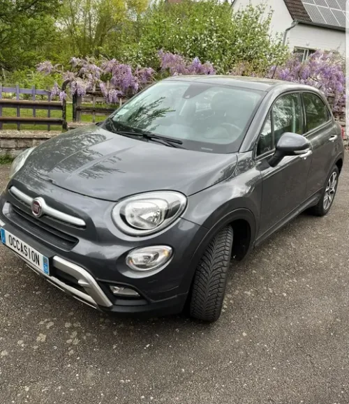 Fiat 500x cross 4x4 1,6 jtd 120cv 86000km clim cuir 2017 9490