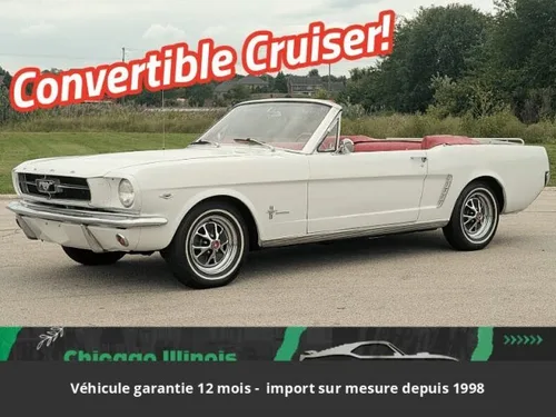 Ford Mustang 1965 cabriolet 289 ci v8