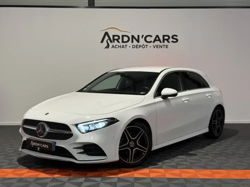 Mercedes-Benz A 200 Classe A200 163ch AMGLine 7G-DCT - Sièges Chauffants - Radars 360 caméra recul - NAV - Médias - Trappe à ski - SUIVI MERC