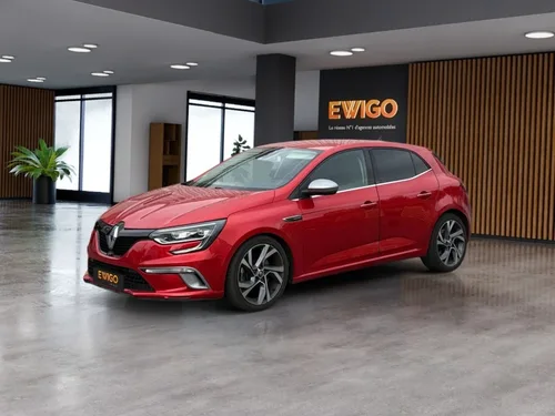 RENAULT Megane GT 1.6 DCI 165 ch ENERGY GT EDC BVA - CAMÉRA DE RECUL - SIÈGES CHAUFFANTS - PALETTES AU VOLANT