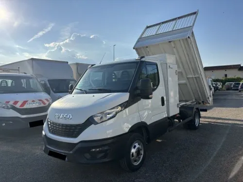 Iveco DAILY BENNE + COFFRE 35C16 35.160 3.0L - Révisé - Garantie 12 mois