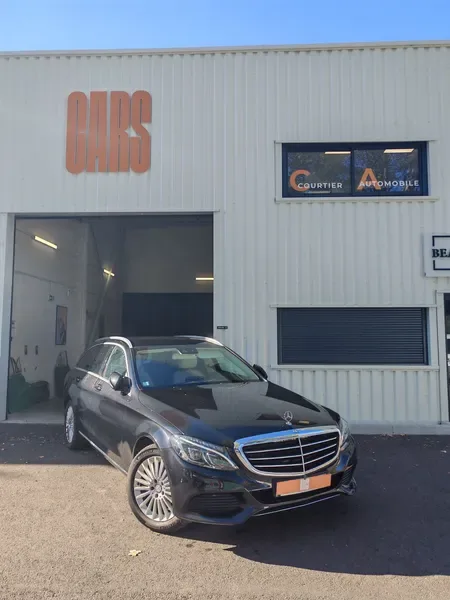 MERCEDES CLASSE C 180L BREAK - NOIR - 20/01/2015 - 148 400 KM - 16490E- Garantie 6 mois incluse