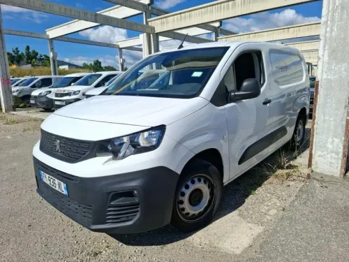 PEUGEOT PARTNER ASPHALT LONG BlueHDI 100 CH 1ERE MAIN 04/2021 GPS CARPLAY+CAMERA 27000 KM