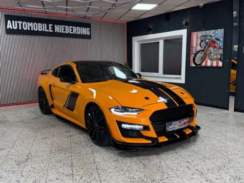 FORD Mustang 5.0 GT V8 466ch Fastback Shelby GT500 Style | TÜV 2028 • Caméra de recul • Sièges chauffants