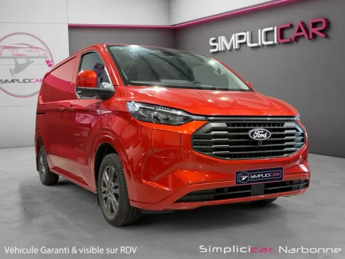 FORD Transit Custom Fg Génération II 320 L1H1 2.5 Duratec 232ch Hybride rechargeable Limited CVT Garantie 12 mois CarPlay Camera 360°