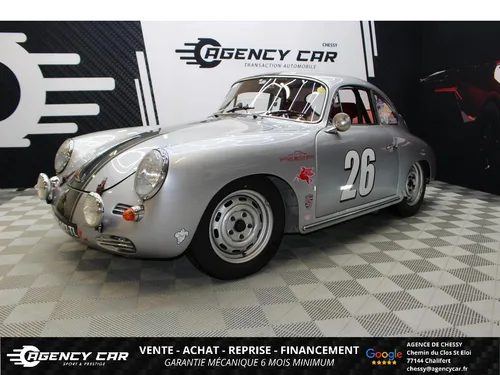 PORSCHE 356 C - entièrement réstaurée - historique d'entretien et rapport d'exper