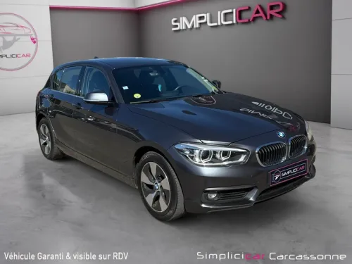 BMW 118D LOUNGE 150Ch Garantie 12 mois / SUIVI COMPLET / RADARS AR / CLIM / REGULATEUR / FEUX AUTO /