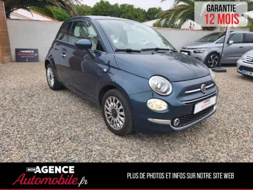 Fiat 500 1.2 8V 69 LOUNGE "1ere Main" / Garantie 12 Mois