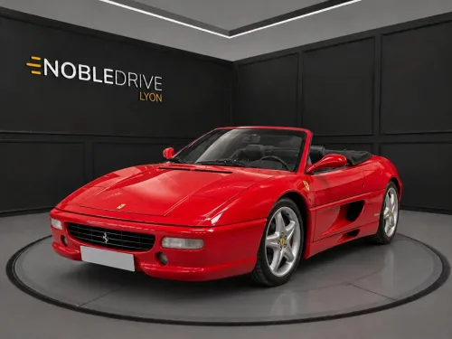 Ferrari F355 SPIDER MANUELLE 380ch - ROSSO CORSA - CARNET FERRARI COMPLET