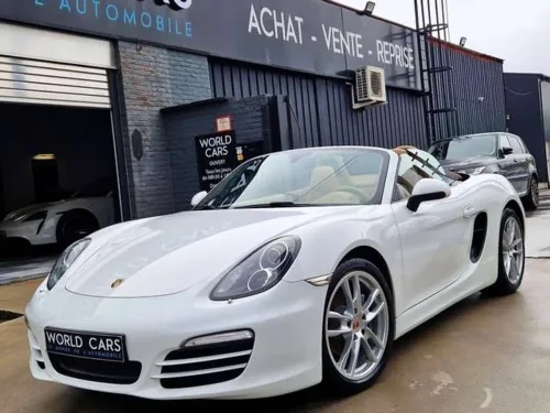 Porsche Boxster Boxster 2.7i - BOITE MANUELLE- VOLANT SPORT - BOSE - NAVIGATION - BI XENON - LED - ALCANTARA - BLUETOOTH - CARNET COMPLET