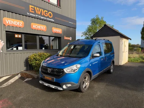 DACIA DOKKER COMBI 1.5 BLUEDCI 95CH STEPWAY - CAMERA DE RECUL - APPLE CARPLAY - ENTRETIEN COMPLET DACIA