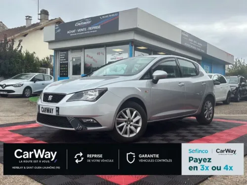 SEAT IBIZA 1.6 TDI 105 ch CR FR / 4X CB / REPRISE / GARANTIE