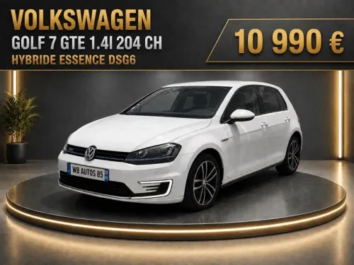 VOLKSWAGEN GOLF VII GTE 1.4l TFSI 204 CH HYBRID