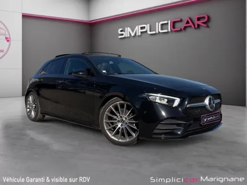 MERCEDES CLASSE A 200 7G-DCT AMG Line FULL - TOIT OUVRANT - LEDS - SIEGES ELEC CHAUFFANTS - BURMESTER - JANTES CALIFOR
