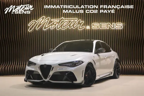 Alfa Romeo GIULIA GTA SAUBER EDITION 115/500 - Echappement Akrapovic - Toit carbone - Diffuseur arrière carbone - Spoiler carbone - Calandre carbone - Capot carbone - Sièges baquet Sparco carbone