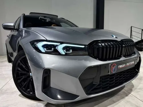 BMW 316 dAS PACK M" 122CV TVA/BTW PANO CUiR COGNAC CARPLAY CAMERA JA18"++