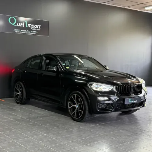 BMW X4 G02 xDrive30d 265 ch M Sport Euro6d-T, (S.U.V.), Carbonscwharz