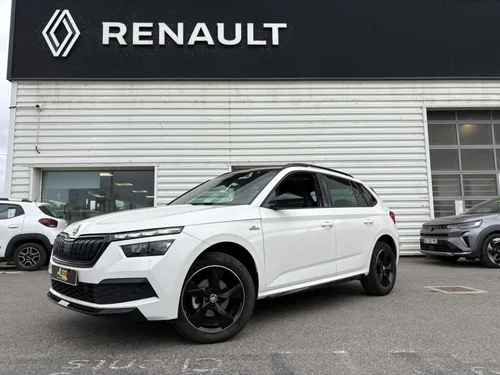 SKODA KAMIQ Kamiq 1.0 TSI Evo 110 BV DSG7 Monte-Carlo, caméra de recul, carplay, toit panoramique
