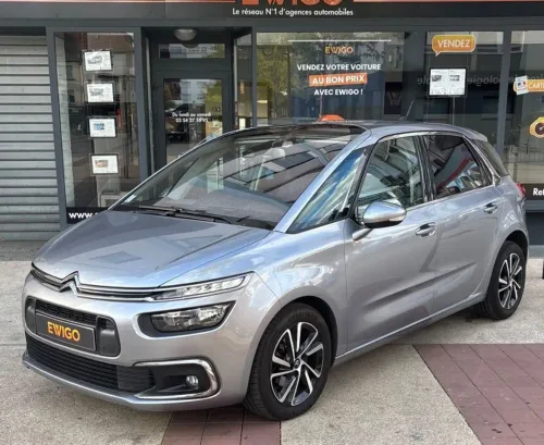 Citroen C4 SpaceTourer 1.6 bluehdi 120ch feel start and stop carplay radar av ar gps 3 vraies place arrière