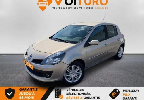 Renault Clio 3 5 Portes 1.5 dCi 106 cv,Initial Paris,Siège cuir,Clee main libres,Kit embrayage LUK neufGarantie 12 Mois