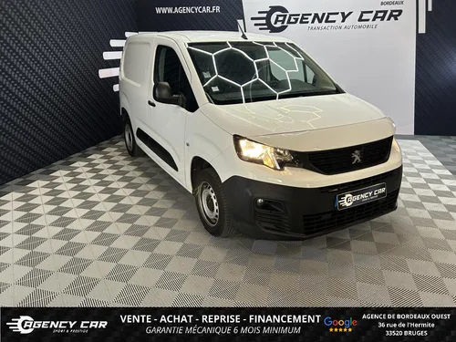 PEUGEOT PARTNER 650Kg 1.5 BlueHDi 100 CH TVA Récupérable