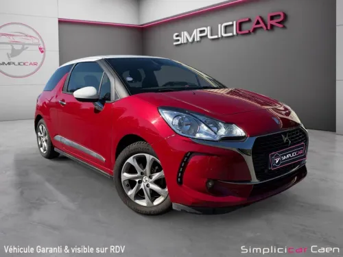 DS DS 3 PureTech 110 So Chic S&S EAT6 - SUIVI CITROEN - CAMERA - Garantie 12 mois