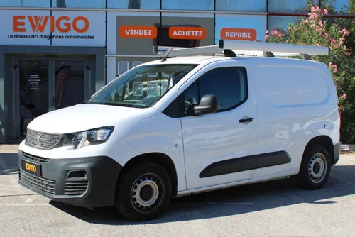 PEUGEOT PARTNER VU 1.5L HDI 100ch 650KG - 12 690€ TTC (TVA RECUP) - 1ERE MAIN
