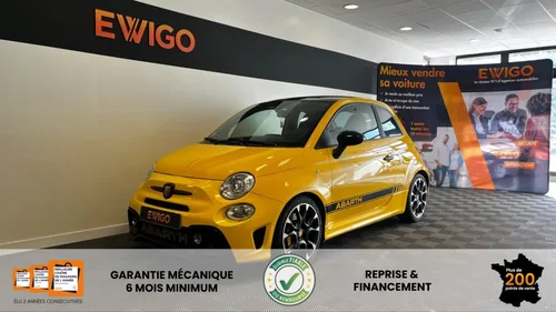 ABARTH 500 595 1.4 T 180 ch COMPETIZIONE BVA + SIEGES BAQUETS SABELT CARBONE + TOIT OUVRANT