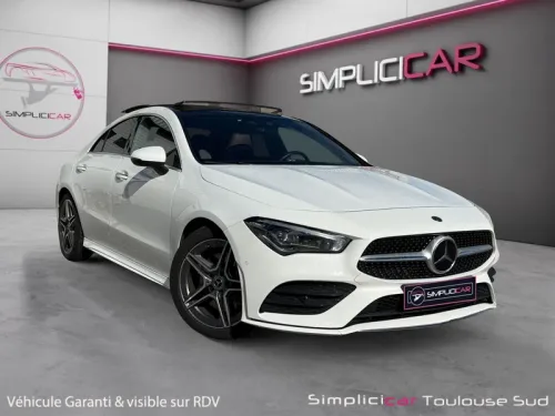 MERCEDES CLA 200d 150ch AMG Line 8G-DCT FULL OPTIONS APPLE CARPLAY ATH TOIT PANORAMIQUE Garantie 12 mois