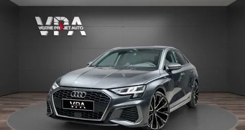 Audi A3 Berline 35 TDI S Line 150 ch – Caméra de recul Virtual Cockpit Sièges chauffants Régulateur adaptatif