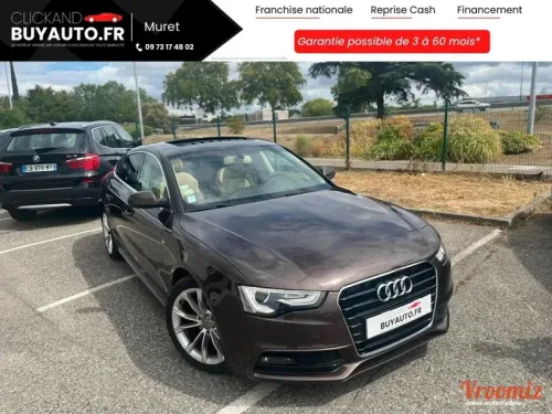 Audi A5 SPORTBACK 2.0 TDI 190 CLEAN-DIESEL AMBITION LUXE MULTITRONIC BVA réf 460