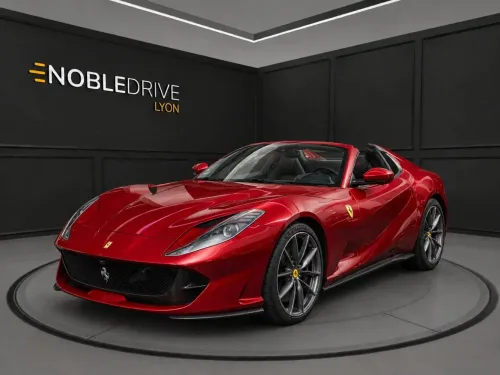 Ferrari 812 6.5 V12 800ch FULL CARBON - MALUS INCLUS - ROSSO FIORANO - LIFT - FERRARI APPROVED