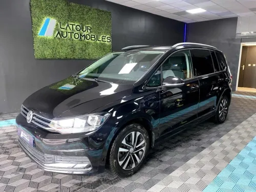 VOLKSWAGEN TOURAN 7pl - 2.0 16V TDI 115cv - Boite Auto DSG 7 - Finition IQ.Drive - Garantie 12 mois