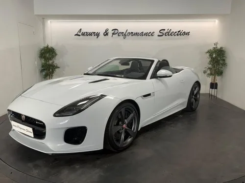 Jaguar F-Type Cabriolet Phase 2 3.0 V6 S 380ch R-Dynamic - 38000km - Peinture nacrée - Options +++