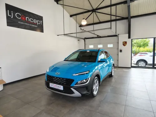 Hyundai Kona (2) 1.6 CRDI 136 ch Hybrid 48V Intuitive DCT-7 - 1°Main - Origine France - TVA - Caméra - Attelage - Régulateur de vitesse - Jantes 17"