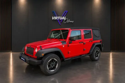 Jeep Wrangler 3.6 V6 284ch Unlimited Sport Sahara | CARPLAY• Jantes alliage