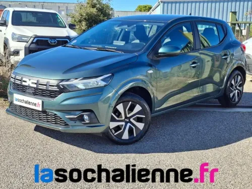 Dacia Sandero ECO-G 100 GSR2 Expression + radar av et ar + camera recul + surveillance angles mor...