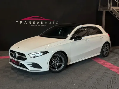 Mercedes-Benz CLASSE A 200 AMG LINE / 1ERE MAIN / SUIVI MERCEDES / LED AMBIANCE / TOIT OUVRANT / CAM 360° / VIDANGE BVA OK