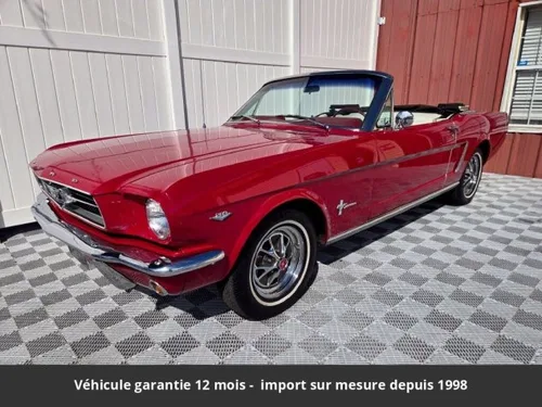 Ford Mustang 1965 cabriolet 289 ci v8