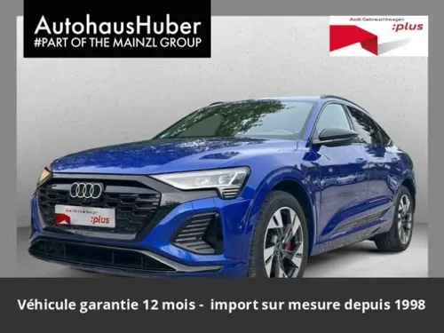 Audi Q8 e-tron s line disponible allemagne