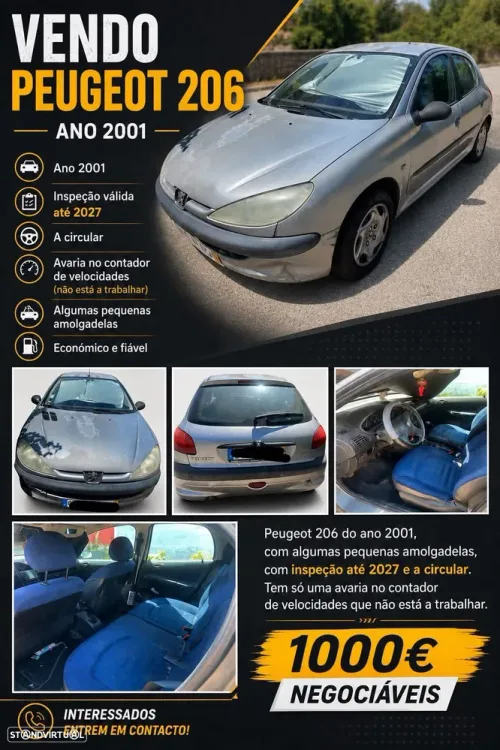 Peugeot 206 1.1 XR