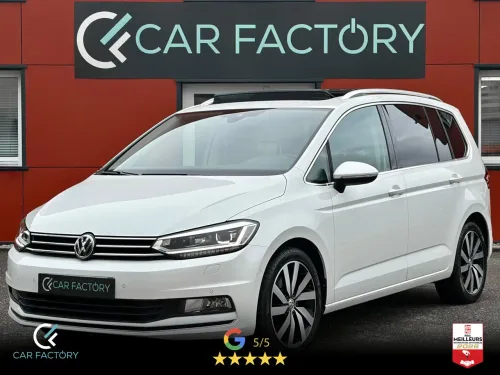 Volkswagen Touran 2.0 TDI 150 DSG Carat 7places 1ère Main Attelage Toit ouvrant Pack Hiver