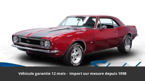 Chevrolet Camaro 1967 convertible 327 ci v8 210 hp code rs 3 vitesses tous compris