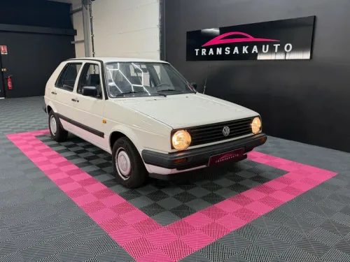 Volkswagen golf mk2 boston s 1988 + entretien jour + volant 4 branches + sellerie boston