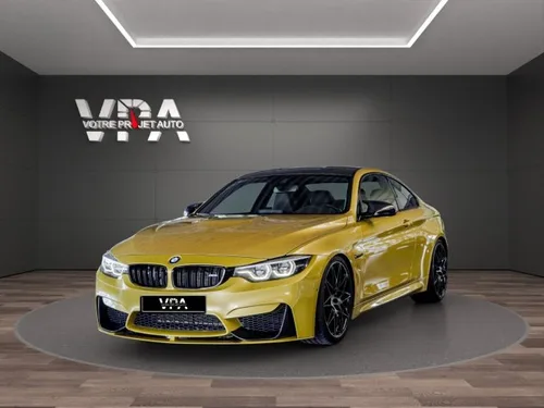 BMW M4 Competition F82 450 ch – Head-Up Display Harman Kardon Caméra 360° Carbone