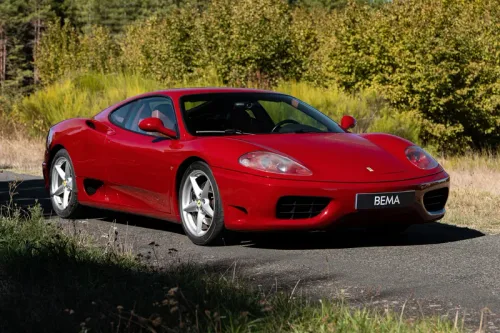 Ferrari 360 Modena | Boîte manuelle | Rosso Barchetta | Intérieur bi-ton Tan | Embrayage neuf | Grille challenge | Historique limpide