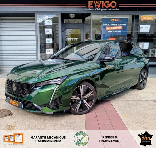 PEUGEOT 308 1.5 BLUEHDI 130 GT EAT8 BVA - CARPLAY GPS CAMERA REGUL ADAPT COCKPIT - ENTRETIEN PEUGEOT