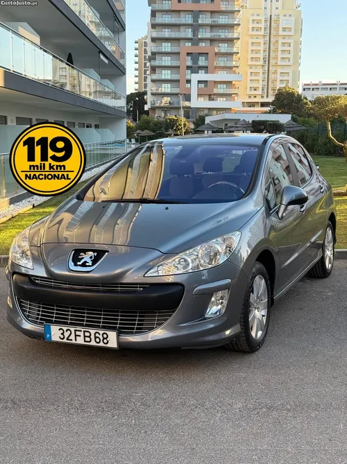 Peugeot 308 Peugeot 308 Nacional  Apenas 119 mil km  01 Dono  Nacional  1.4 Gasolina 95 cv  Estimado  Revisado  02 Pneus Novos